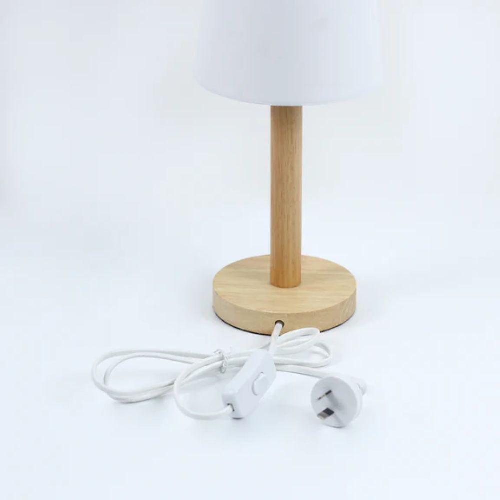 Lexi SANDY - Wooden Table Lamp | Set Of 2-Lexi Lighting-Ozlighting.com.au