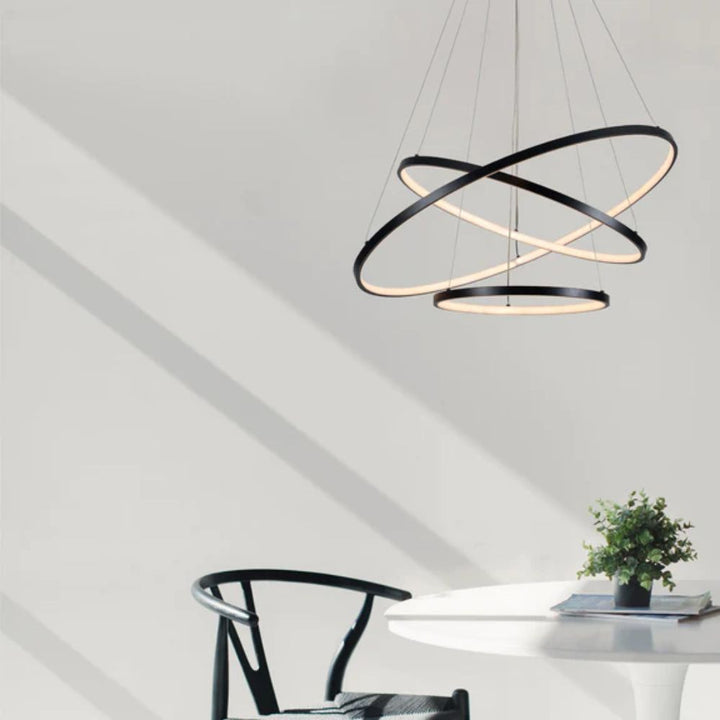 Lexi TRINITY - Dimmable LED Metal & PVC Pendant 3000K-Lexi Lighting-Ozlighting.com.au