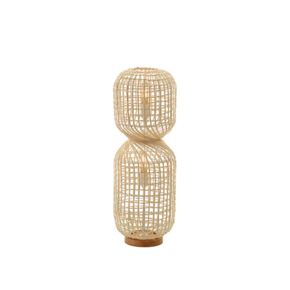 Lexi TWIRLA - Rattan Floor Lamp-Lexi Lighting-Ozlighting.com.au