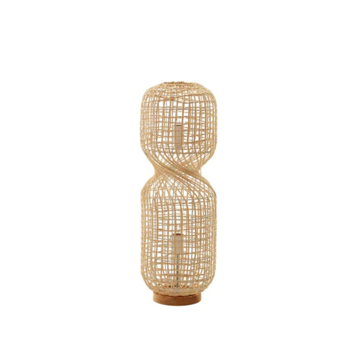 Lexi TWIRLA - Rattan Floor Lamp-Lexi Lighting-Ozlighting.com.au