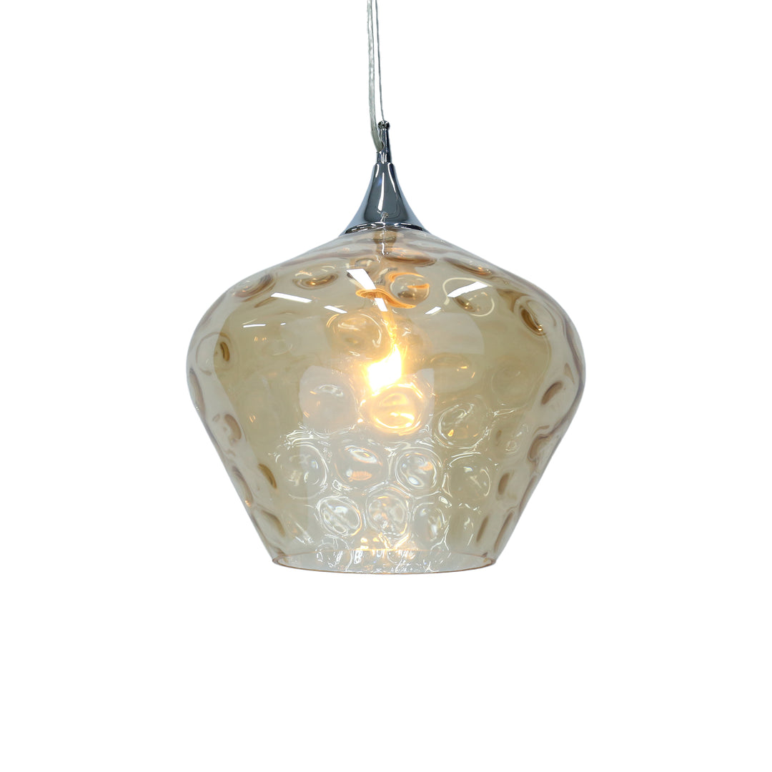 Lexi ZYLA - 1 Light Glass Pendant-Lexi Lighting-Ozlighting.com.au