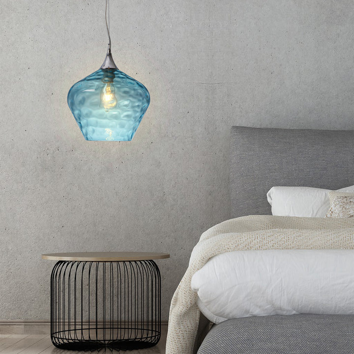 Lexi ZYLA - 1 Light Glass Pendant-Lexi Lighting-Ozlighting.com.au