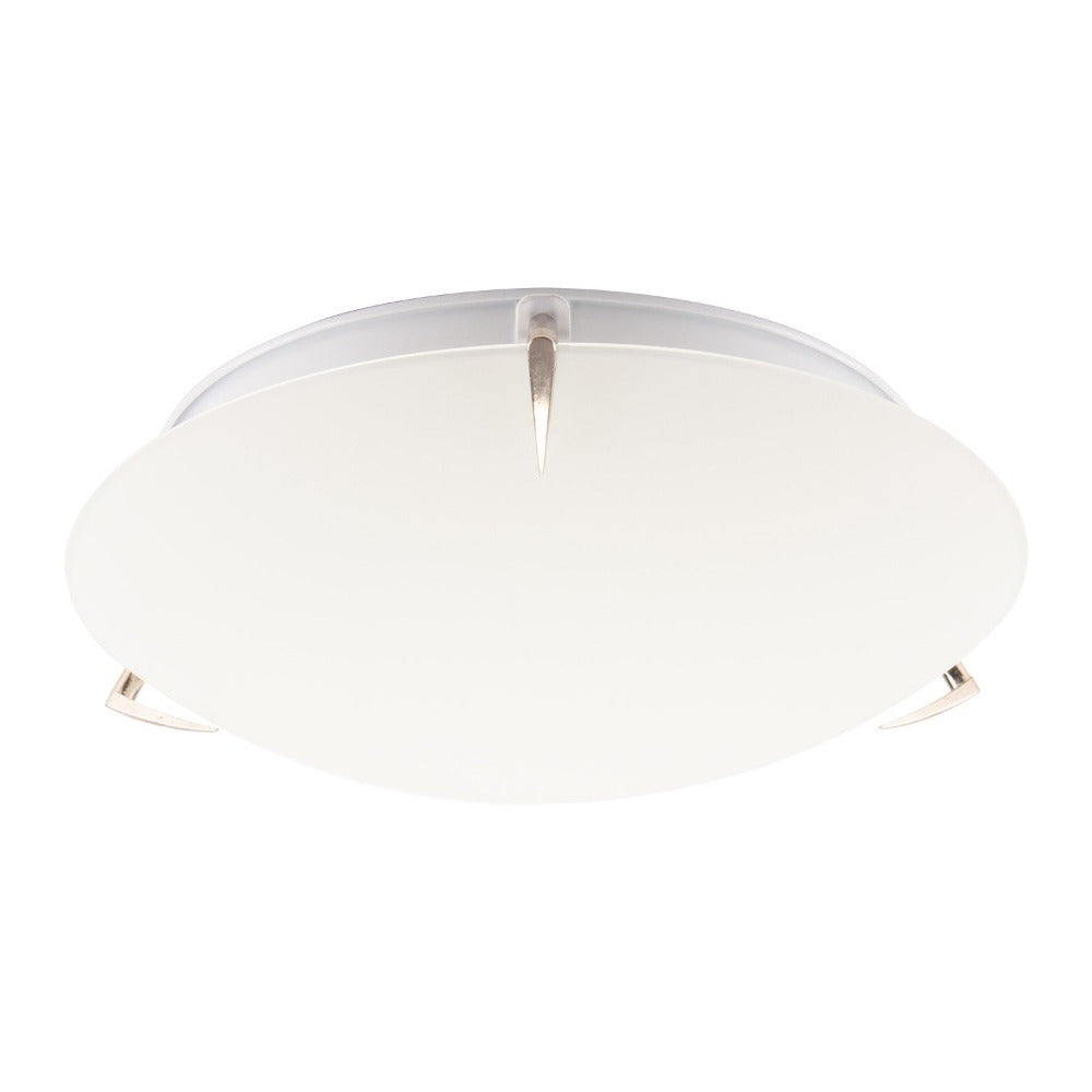 Lummax AC-035-30 - 1xE27 30cm Round Spike Clip Oyster Ceiling Light IP20-Lummax-Ozlighting.com.au