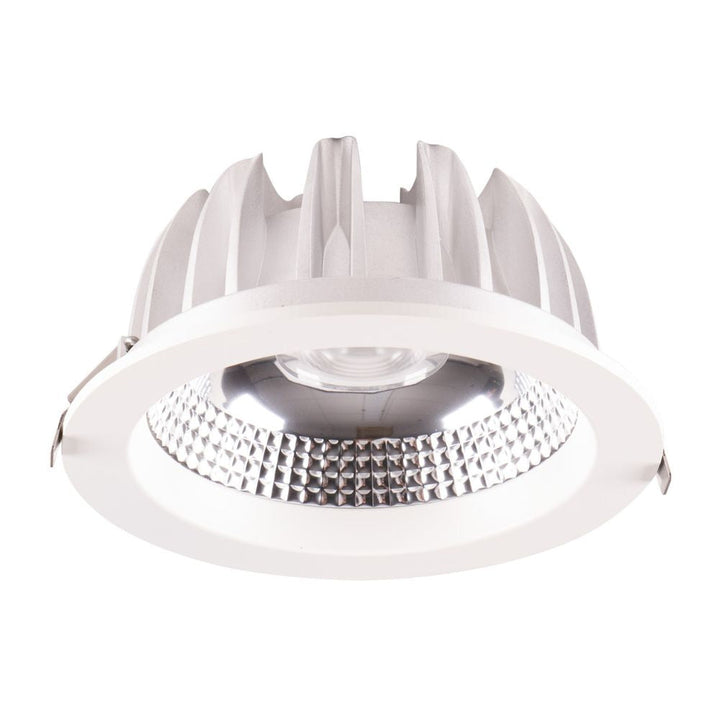 Lummax DL850 - 50W LED Round COB Deep Face Commercial Downlight IP20 White-Lummax-Ozlighting.com.au