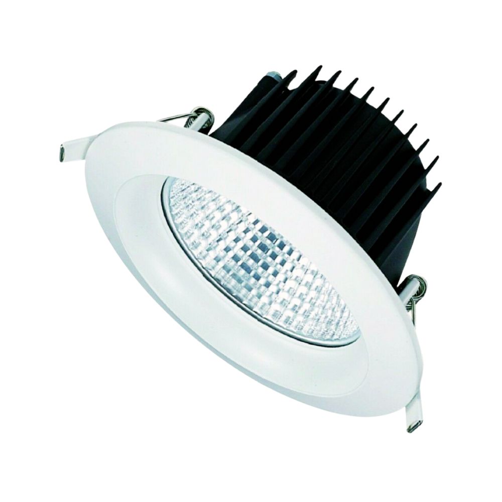 Lummax DL9810 - 10W LED COB Dimmable Round Deep-Set Downlight IP44 White-Lummax-Ozlighting.com.au