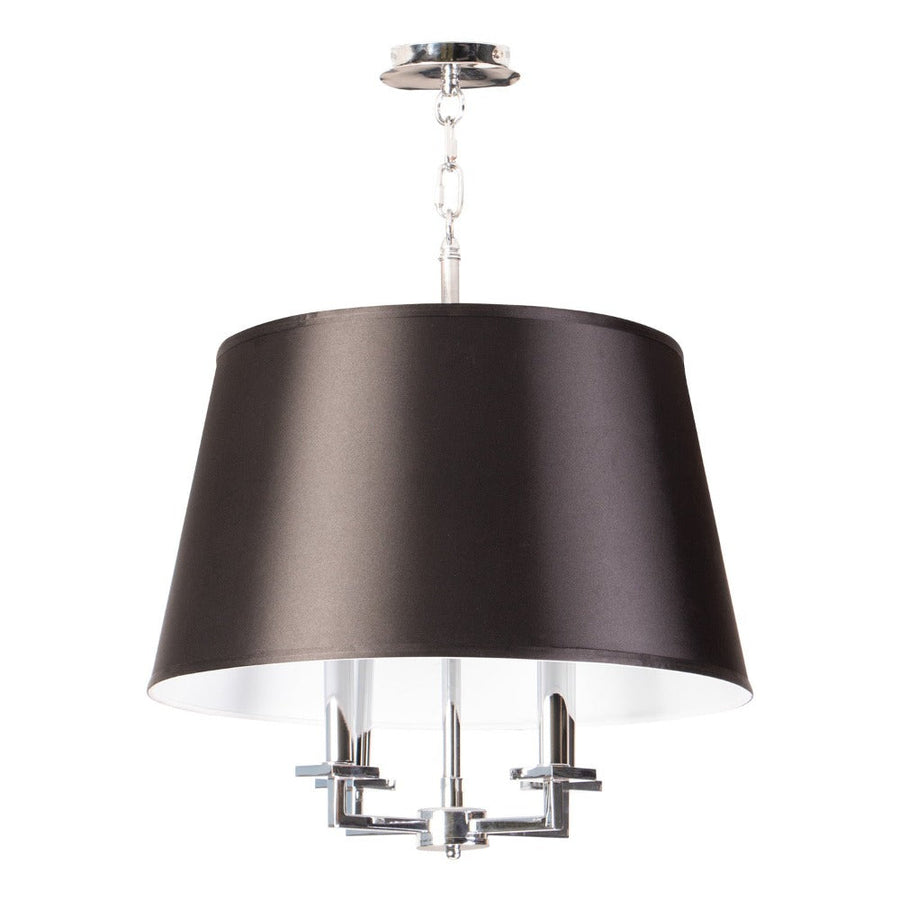 Lummax LM-118-4P-BLACK - 50cm 4xE14 Black Shade Pendant-Lummax-Ozlighting.com.au