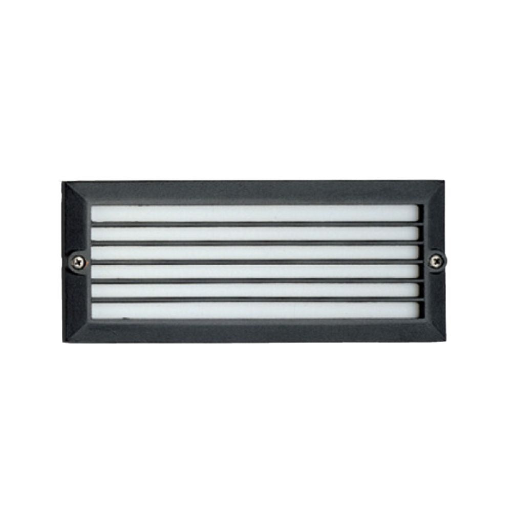 Lummax LM-1502 - Exterior Recessed Grille Fascia Brick Light IP54 Black-Lummax-Ozlighting.com.au