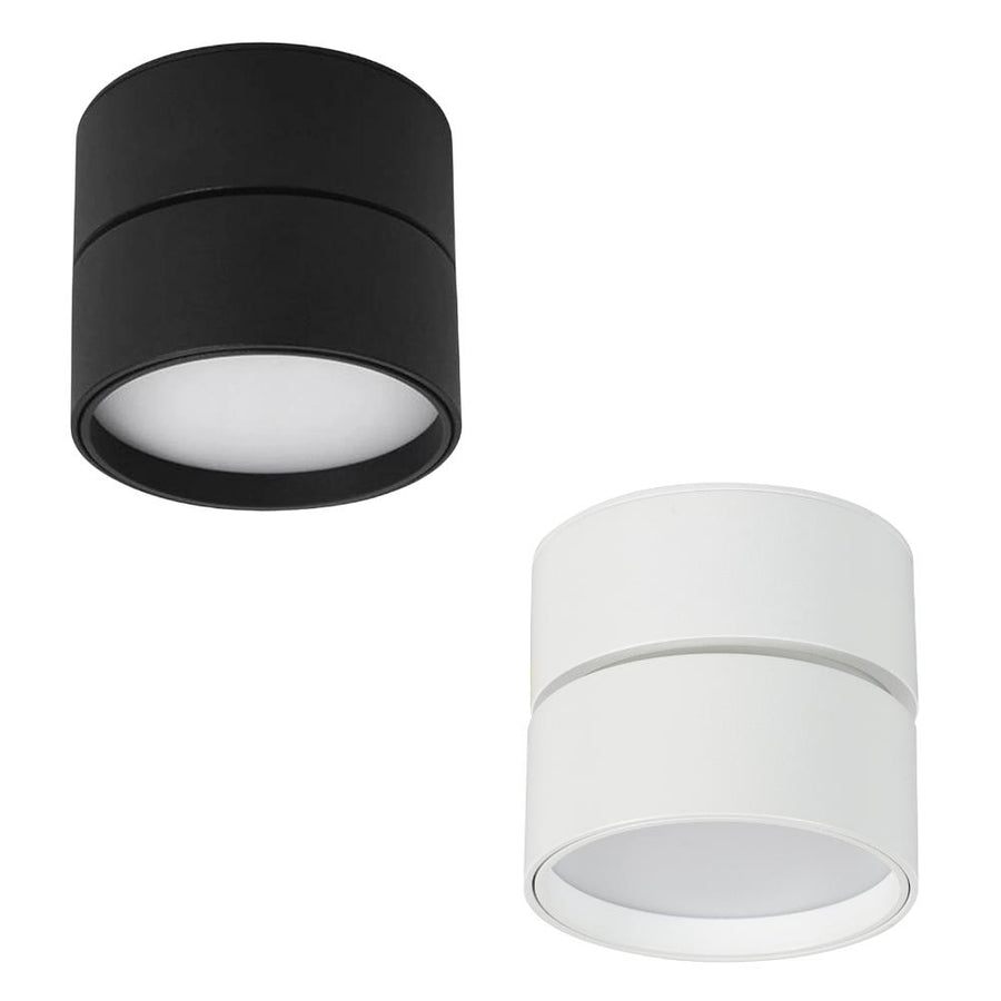 Mercator DIAZ - 12W LED Tri-Colour Single Head Adjustable Surface Mount Downlight-Mercator-Ozlighting.com.au