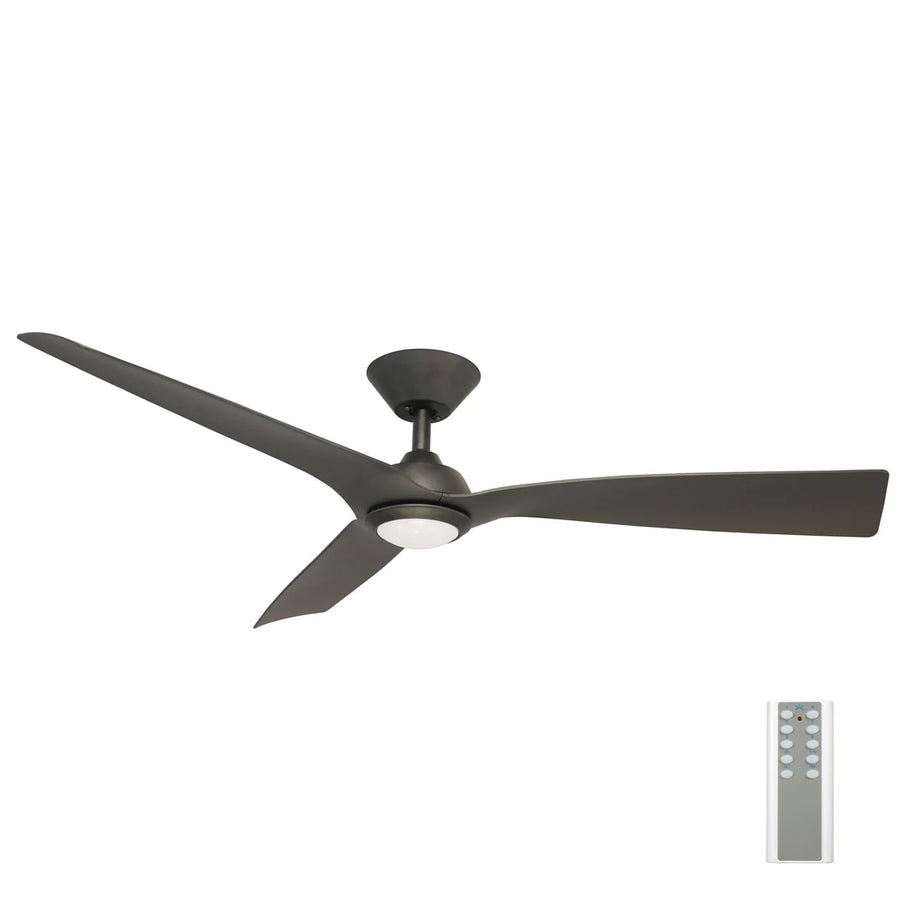 Mercator TRINIDAD III - 30W 1300 ABS Ceiling Fan with LED Light-Mercator-Ozlighting.com.au