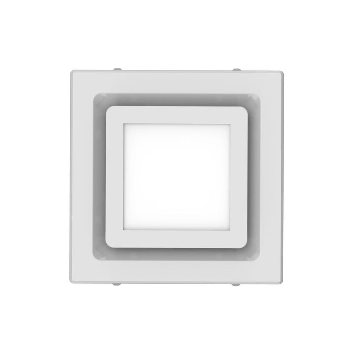 Modura ALLAIR CLASSIC LED - 250mm Square Ceiling Exhaust Fan With LED Light-Modura-Ozlighting.com.au