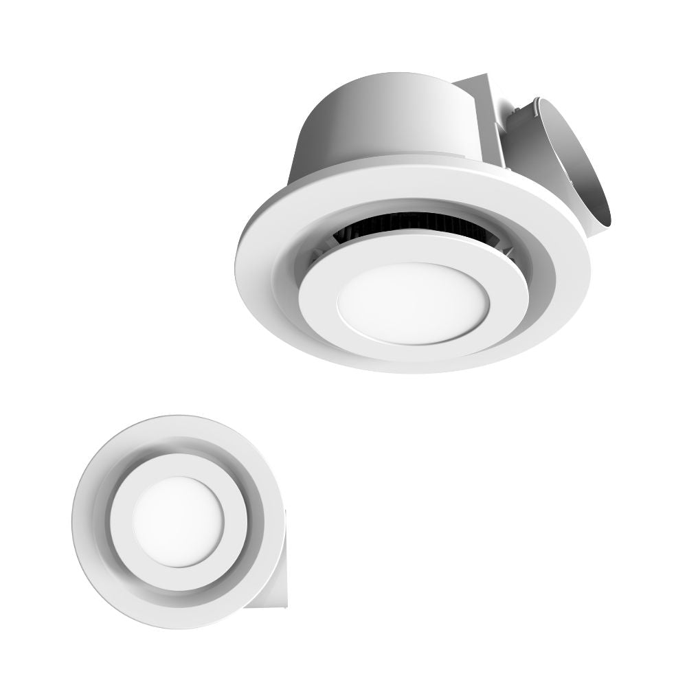 Modura ALLAIR PRO LED - 250mm High Extraction Round Ceiling Exhaust ...