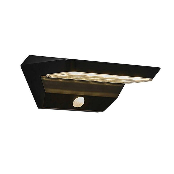 Nordlux AGENA - Solar Powered 5W LED IP44 Exterior Wall Light With Sensor - 3000K-Nordlux-Ozlighting.com.au