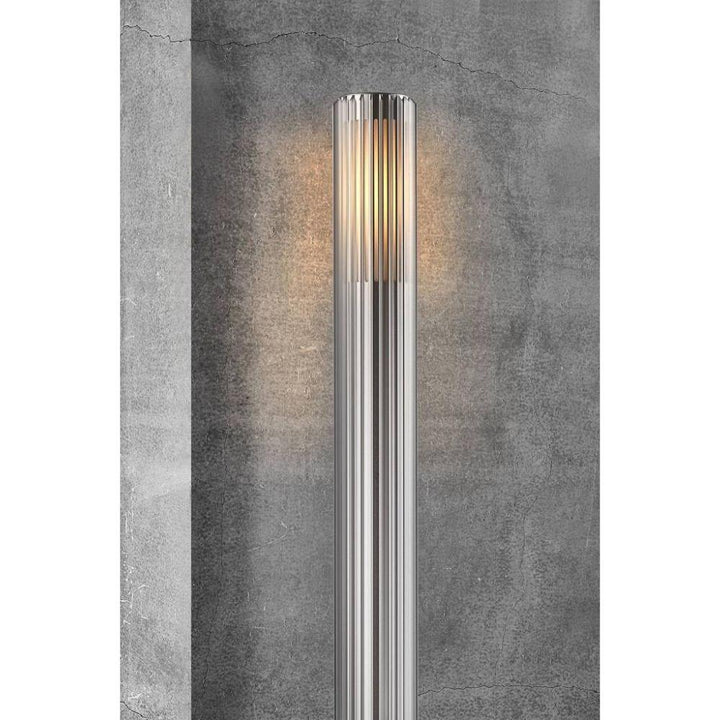 Nordlux Aludra 45/95 - Modern Exterior 450mm/950mm Garden Post Bollard Light IP54-Nordlux-Ozlighting.com.au