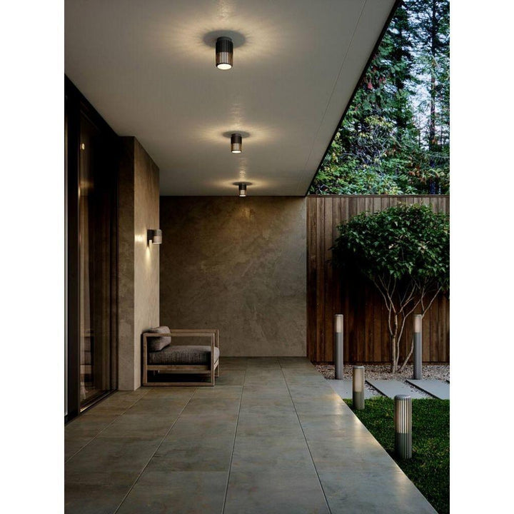 Nordlux Aludra 45/95 - Modern Exterior 450mm/950mm Garden Post Bollard Light IP54-Nordlux-Ozlighting.com.au