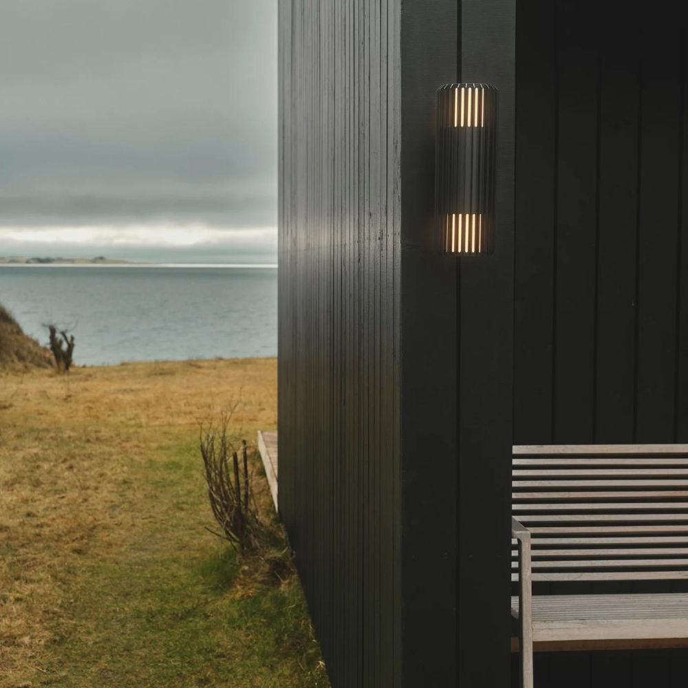 Nordlux Aludra Double Wall Light - Seaside Black-Nordlux-Ozlighting.com.au