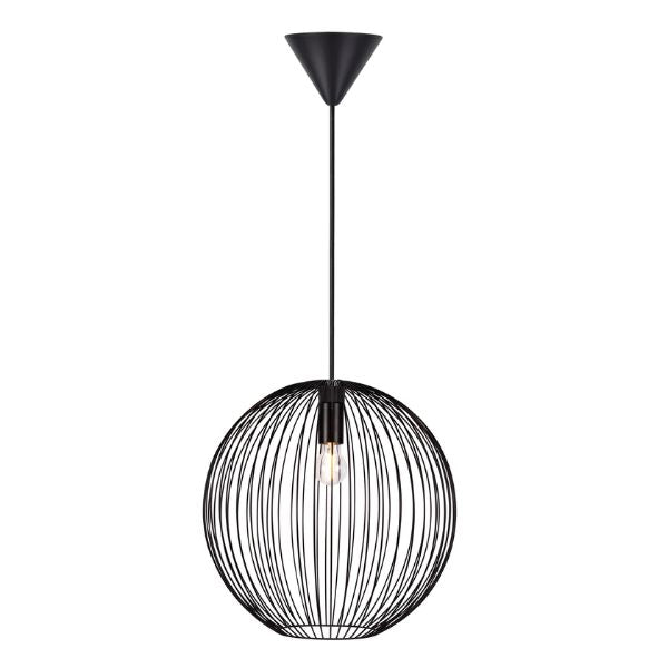 Nordlux BERONI - 1 Light Minimalist Cage Pendant-Nordlux-Ozlighting.com.au