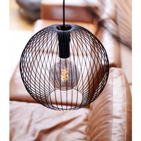 Nordlux BERONI - 1 Light Minimalist Cage Pendant-Nordlux-Ozlighting.com.au