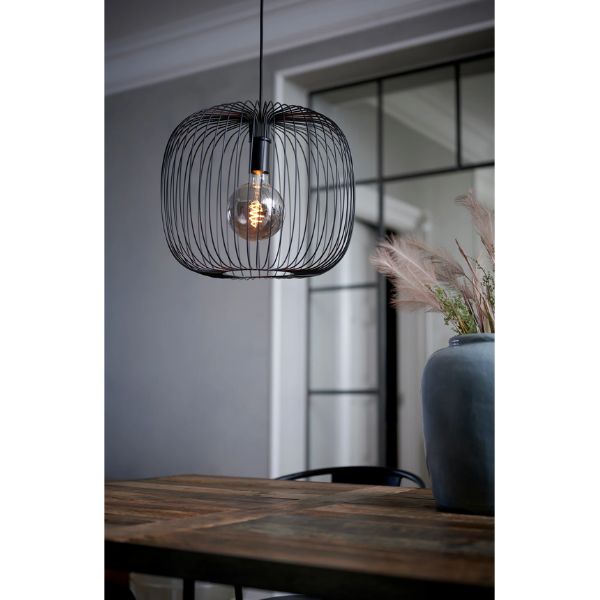 Nordlux BERONI - 1 Light Minimalist Cage Pendant-Nordlux-Ozlighting.com.au