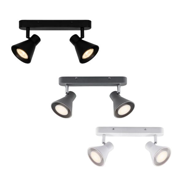 Nordlux EIK - 2 Light Bar Adjustable Spot Light-Nordlux-Ozlighting.com.au