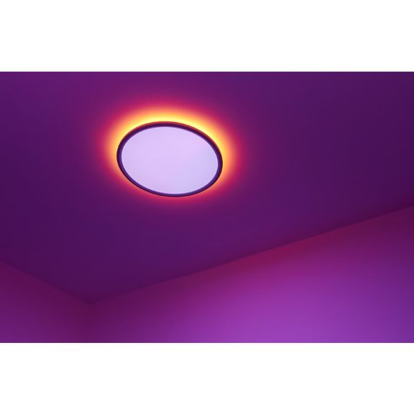 Nordlux LIVA - Smart RGB Colour-Adjustable Ceiling Light IP54-Nordlux-Ozlighting.com.au