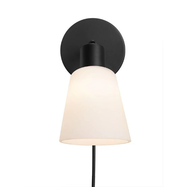 Nordlux MOLLI - Minimalist Metal & Glass Wall Light-Nordlux-Ozlighting.com.au