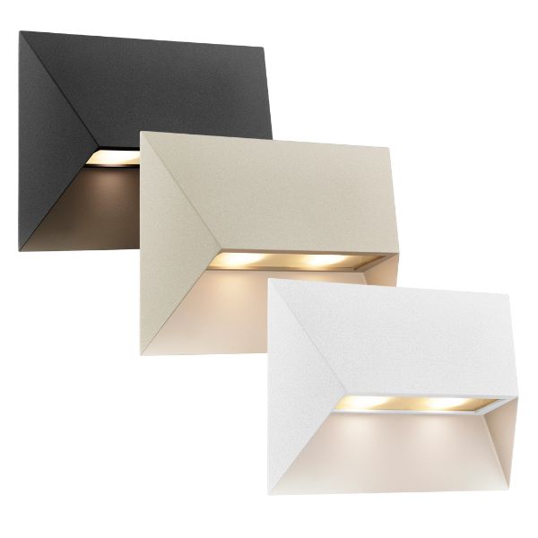 Nordlux PONTIO 27 - Architectural Aluminium Outdoor Wall Light IP54-Nordlux-Ozlighting.com.au