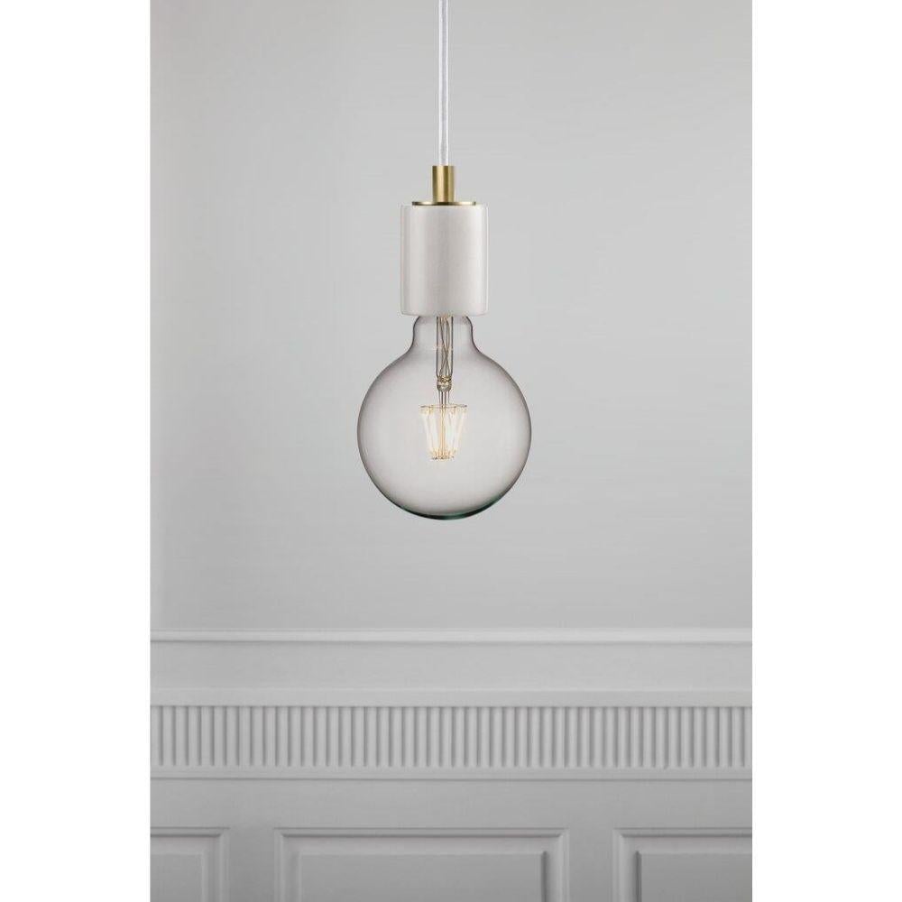 Nordlux SIV - 1 Light Marble Suspension Cable Pendant Light-Nordlux-Ozlighting.com.au