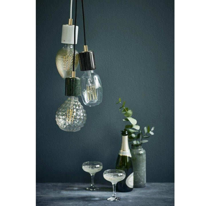 Nordlux SIV - 1 Light Marble Suspension Cable Pendant Light-Nordlux-Ozlighting.com.au