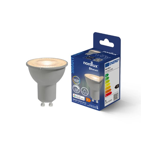 Nordlux SMART-GU10 - 4.7W LED Colour Switchable Smart Globe - GU10-Nordlux-Ozlighting.com.au