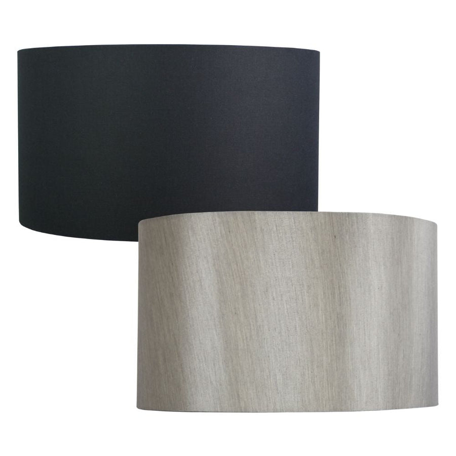 Oriel - 50cm Drum Satin Shade-Oriel Lighting-Ozlighting.com.au