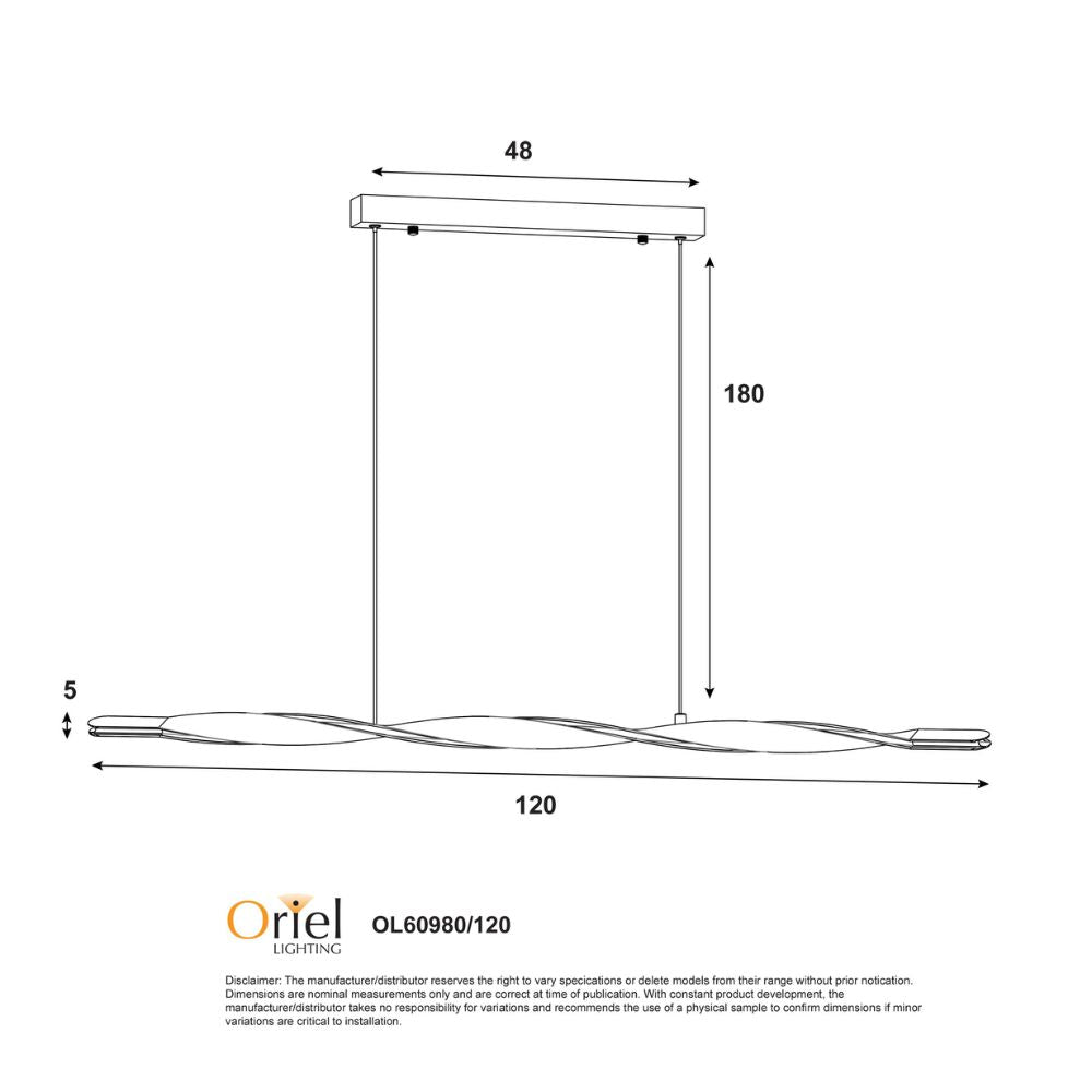 Oriel AEON - CTS LED Pendant-Oriel Lighting-Ozlighting.com.au