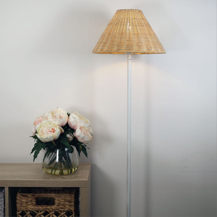 Oriel BELIZE - Rattan Floor Lamp-Oriel Lighting-Ozlighting.com.au