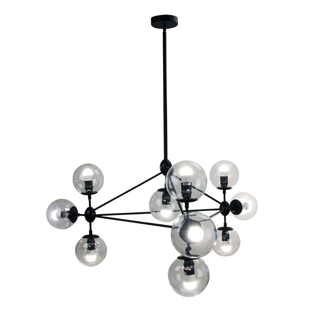 Oriel BROCKTON - 10 Light Pendant-Oriel Lighting-Ozlighting.com.au