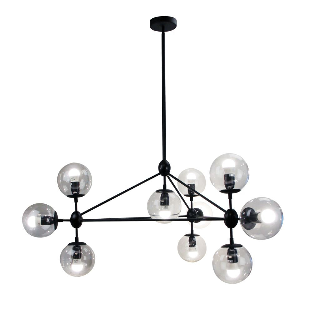 Oriel BROCKTON - 10 Light Pendant-Oriel Lighting-Ozlighting.com.au