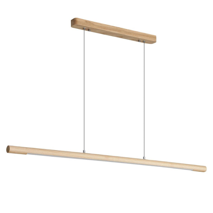 Oriel CABER - 1 Light Timber LED Linear Pendant-Oriel Lighting-Ozlighting.com.au