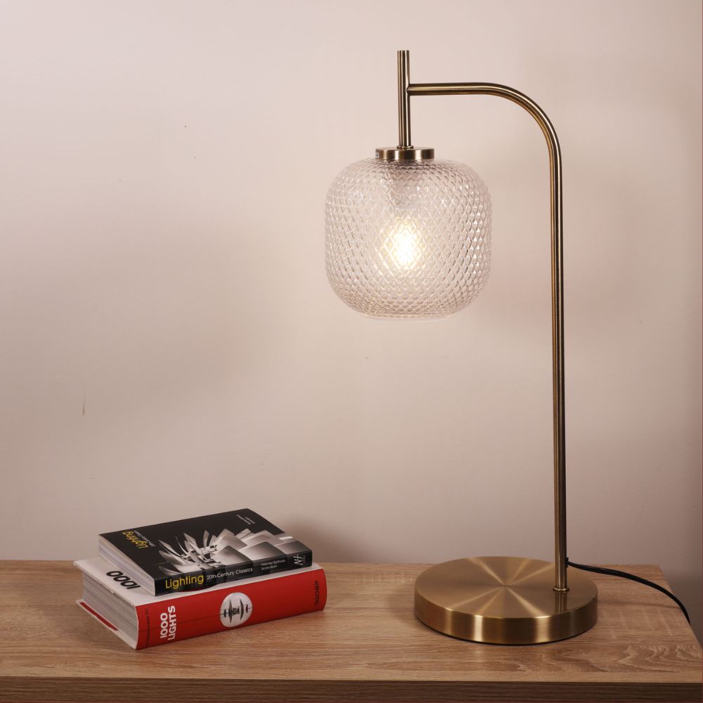 Oriel CROSS - 25W Decorative Task Lamp-Oriel Lighting-Ozlighting.com.au