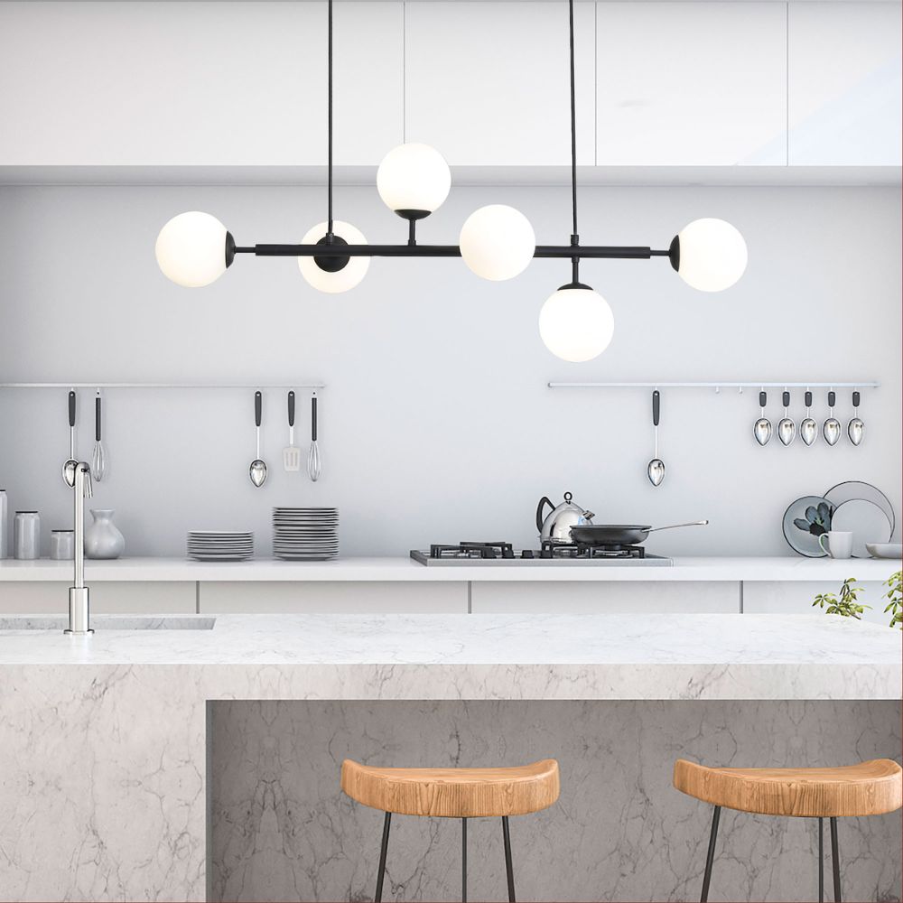 Oriel EVA - 6 Light Pendant-Oriel Lighting-Ozlighting.com.au