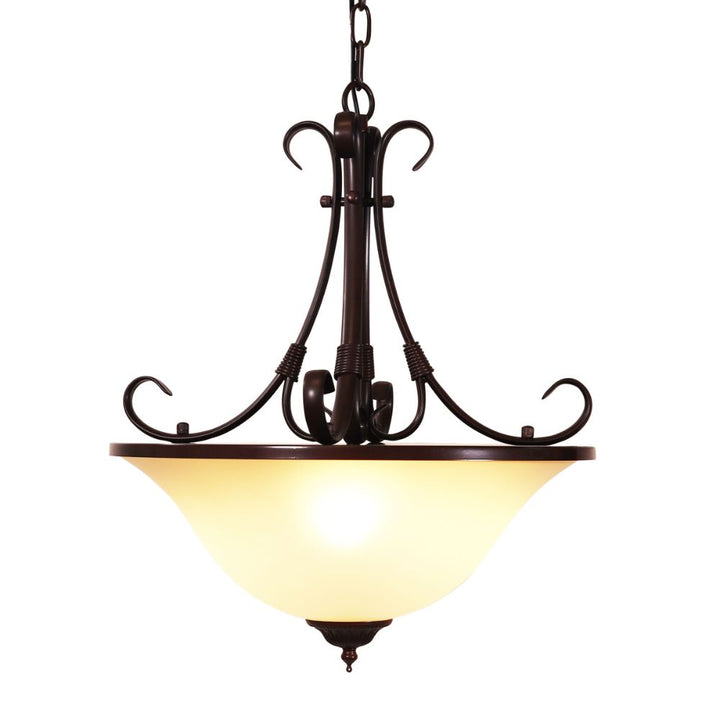 Oriel GASTON II - 3 Light Traditional Pendant-Oriel Lighting-Ozlighting.com.au