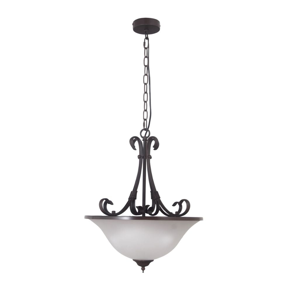 Oriel GASTON II - 3 Light Traditional Pendant-Oriel Lighting-Ozlighting.com.au