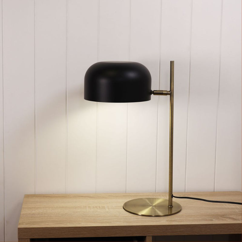 Oriel GEORGE - Metal Mid-Century Desk Lamp-Oriel Lighting-Ozlighting.com.au