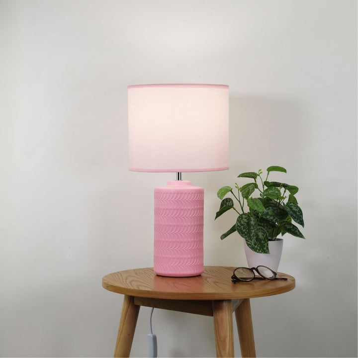 Oriel JENNY - 25W Ceramic Table Lamp-Oriel Lighting-Ozlighting.com.au