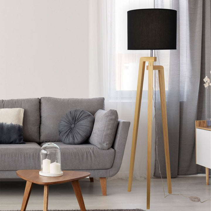 Oriel LUND - 25W Tripod Floor Lamp-Oriel Lighting-Ozlighting.com.au