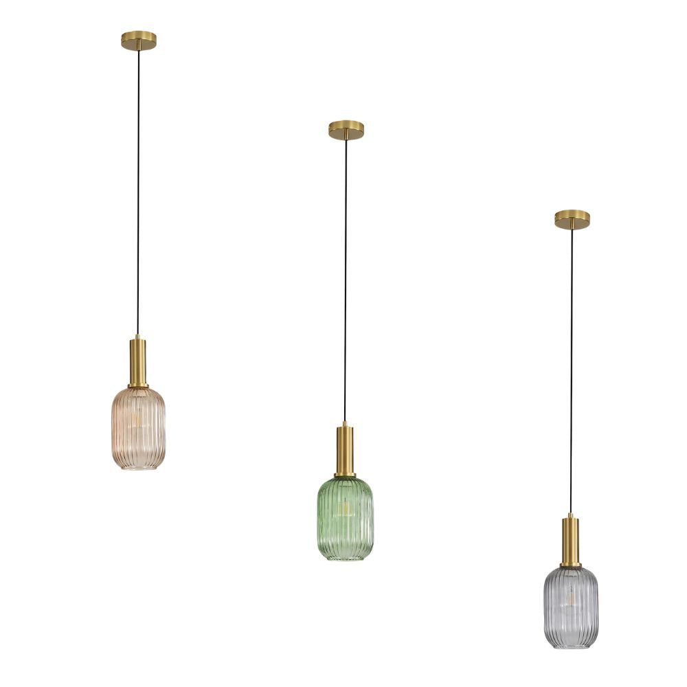 Oriel LUXE - 1 Light Pendant-Oriel Lighting-Ozlighting.com.au