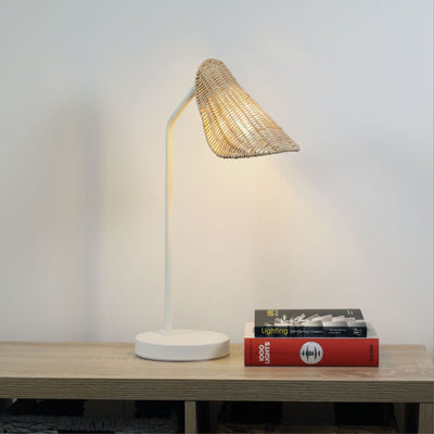 Oriel MALTA - Rattan Table Lamp-Oriel Lighting-Ozlighting.com.au