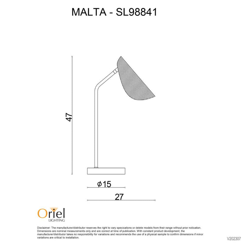 Oriel MALTA - Rattan Table Lamp-Oriel Lighting-Ozlighting.com.au