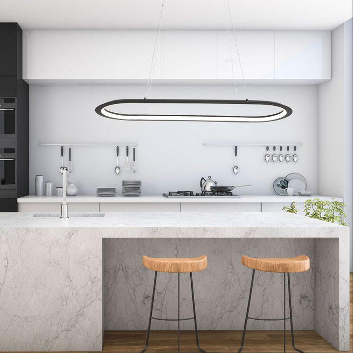 Oriel OVALE - 1 Light Pendant-Oriel Lighting-Ozlighting.com.au