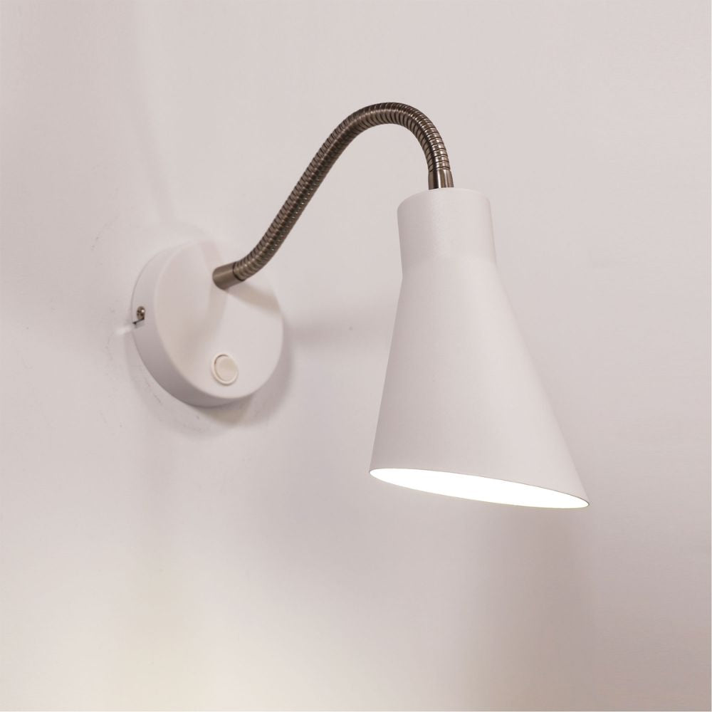 Oriel THOR - 25W Switched Flexible Wall Light-Oriel Lighting-Ozlighting.com.au