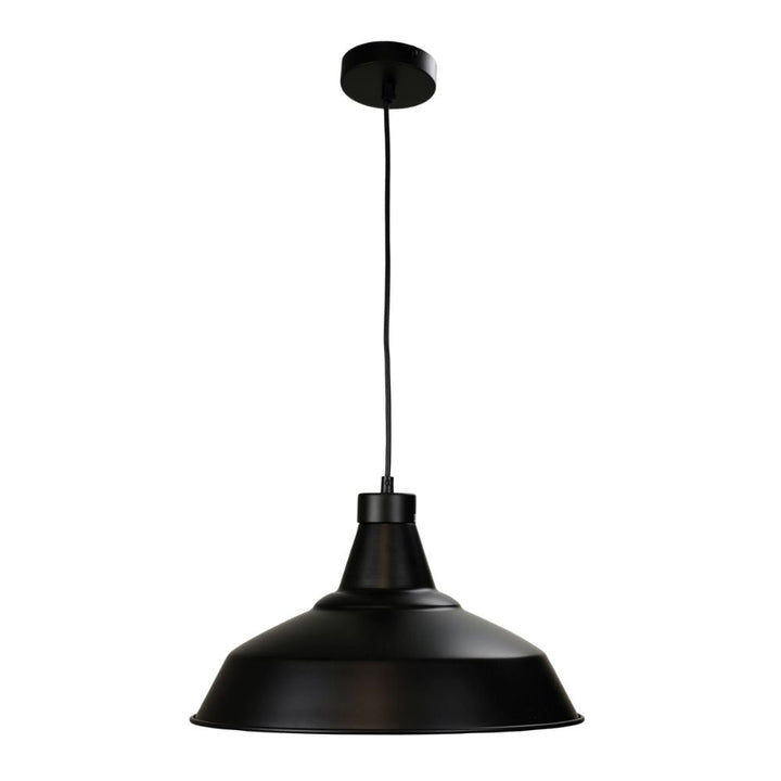 Oriel WAREHOUSER - 1 Light Industrial Pendant-Oriel Lighting-Ozlighting.com.au