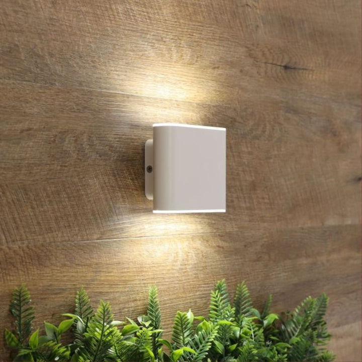 Oriel WASH - 2x3W Up/Down LED Wall Light-Oriel Lighting-Ozlighting.com.au