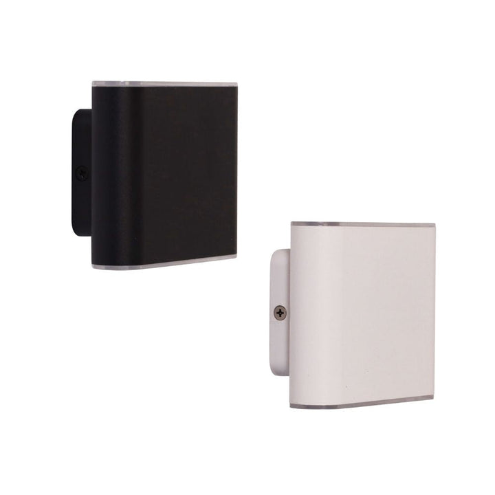 Oriel WASH - 2x3W Up/Down LED Wall Light-Oriel Lighting-Ozlighting.com.au